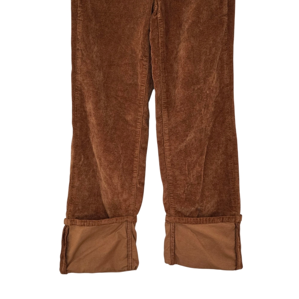 Pilcro The Scotty Cuffed High Rise Straight-Leg Jeans - Corduroy Edition - Picture 10 of 11